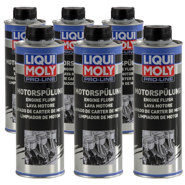 Set 6 Buc Liqui Moly Solutie Curatat Motor Flush 500ML 2427